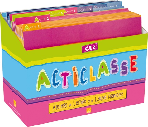 Carole Tisset - Acticlasse CE2 Cycle 3 Niveau 1 - Pack Atelier 6 élèves.