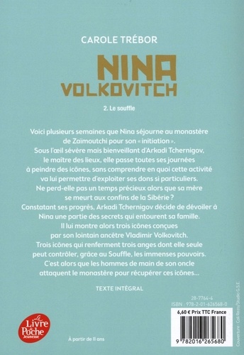 Nina Volkovitch Tome 2 Le souffle