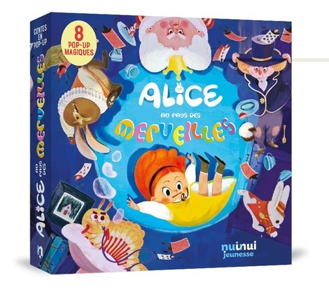 Alice au pays des Merveilles. 8 pop-up magiques
