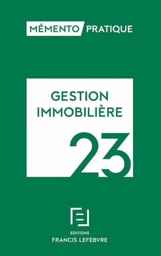 Gestion immobilière  Edition 2023