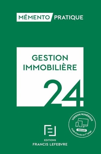 Gestion immobilière  Edition 2024