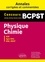 Physique-Chimie BCPST, G2E, Agro-Véto, ENS, ENCP. Annales corrigées et commentées 2018-2019-2020-2021