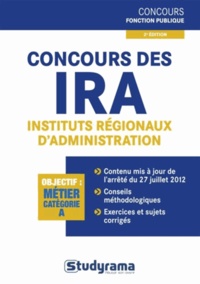 Caroline Binet et Marc Dalens - Concours des IRA.