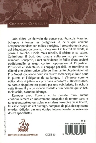 Dictionnaire François Mauriac
