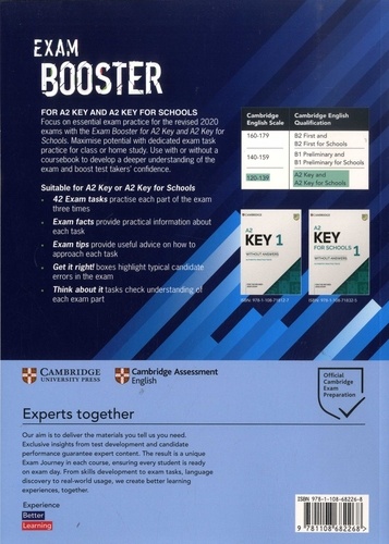 Exam Booster for A2 Key and A2 Key for Schools Without Answer Key. Comprehensive exam for students 2nd edition