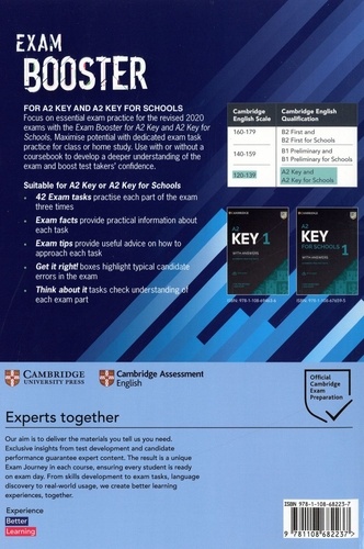 Exam Booster with Answer Key. For A2 Key and A2 Key for Schools