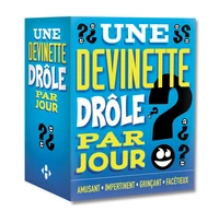 Une devinette drôle par jour