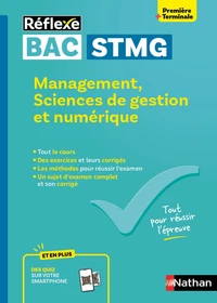 Management, sciences de gestion et numérique 1re / Tle STMG