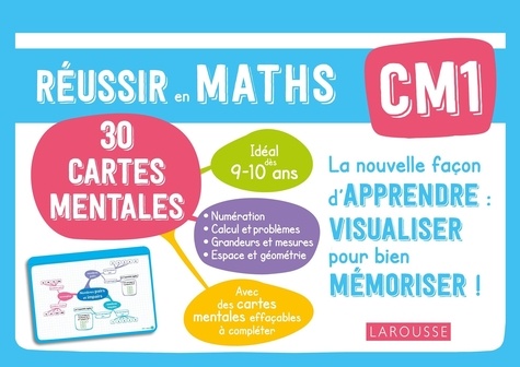Caroline Jambon - Mathématiques CM1 Mes cartes mentales - Réussir en maths.