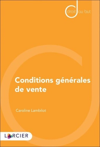Caroline Lambilot - Conditions générales de vente.
