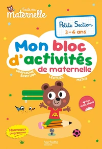 Mon bloc d'activités de maternelle Petite Section