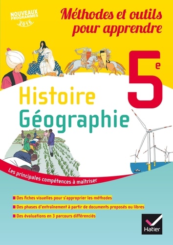 Caroline Ravinal et Laurent Ravinal - Histoire géographie 5e - Méthodes et outils pour apprendre.