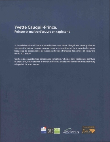 Yvette Cauquil-Prince. Liens tissés avec Chagall, Picasso, Ernst...