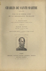Charles de Sainte-Marthe (1512-1555)