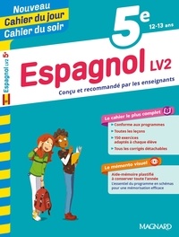 Ebooks À télécharger pour Kindle Cahier du jour/Cahier du soir Espagnol LV2 5e + mémento MOBI CHM