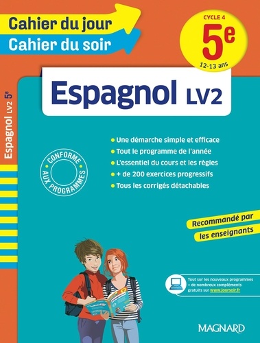 Espagnol LV2 5e Cycle 4  Edition 2016