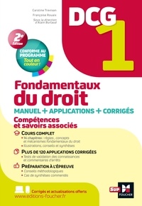 Caroline Trevisan et Alain Burlaud - DCG 1 - Fondamentaux du droit - Manuel et applications 2022-2023.