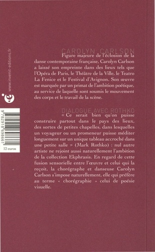Dialogue avec Rothko 2e édition