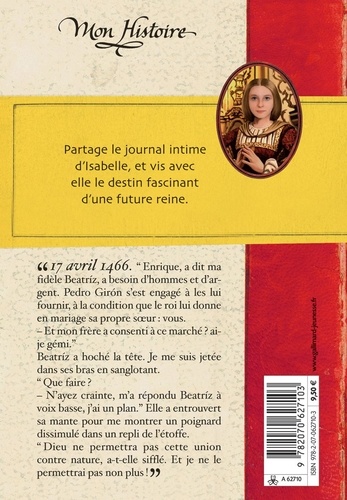 Isabelle de Castille. Journal d'une princesse espagnole 1466-1469