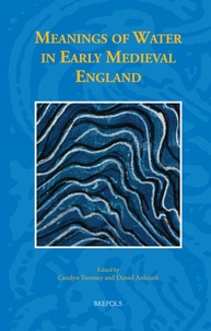 Carolyn Twomey et Daniel Anlezark - Meanings of Water in Early Medieval England.