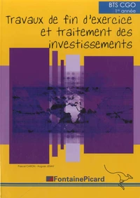Travaux de fin d'exercices et traitement des investissements BTS CGO 1re année