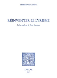 Réinventer le lyrisme
