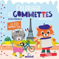 Coloriage et gommettes pour les petits - Paris