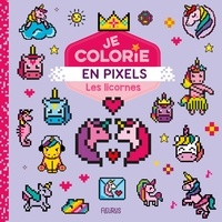  Carotte et compagnie - Je colorie en pixels - Les licornes.