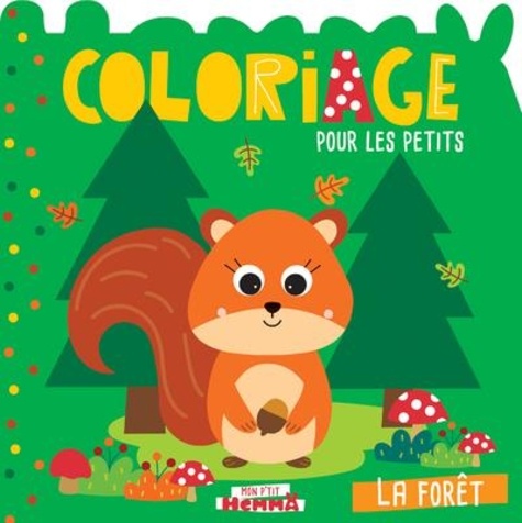  Carotte et compagnie - La forêt - Coloriage pour les petits.