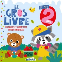 Le gros livre de mes 2 ans (Ourson et raton laveur)
