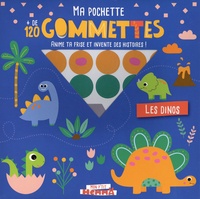  Carotte et compagnie - Les Dinos - Ma pochette + de 120 gommettes. Anime ta frise et invente des histoires !.