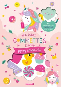 Mes jolies gommettes Licornes - Petits bonheurs