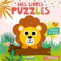  Carotte et compagnie - Mes livres puzzles - Les animaux. 5 puzzle de 6 pièces.
