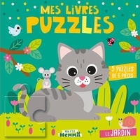  Carotte et compagnie - Mes livres puzzles - Le jardin. 5 puzzles de 6 pièces.