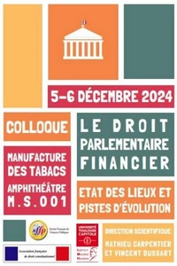 Le droit parlementaire financier