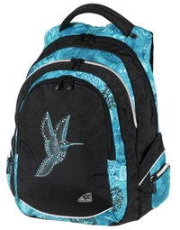 Sac à dos Walker Fame Colibri bleu et noir
