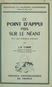 Le point d'appui pris sur le néant