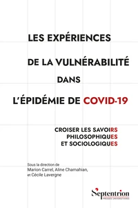 Les expériences de la vulnérabilité dans l'épidémie de Covid-19