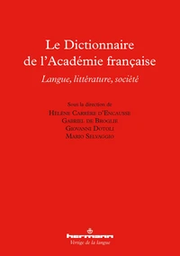Le Dictionnaire de l'Académie française