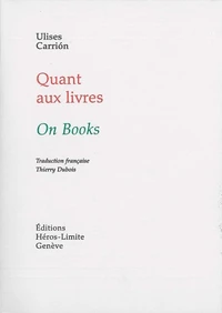 Quant aux livres