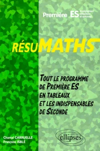 Mathématiques 1ère ES
