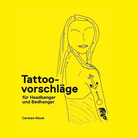 Tattoovorschläge für Headbanger und Bedhanger. Cartoons und Zeichnungen