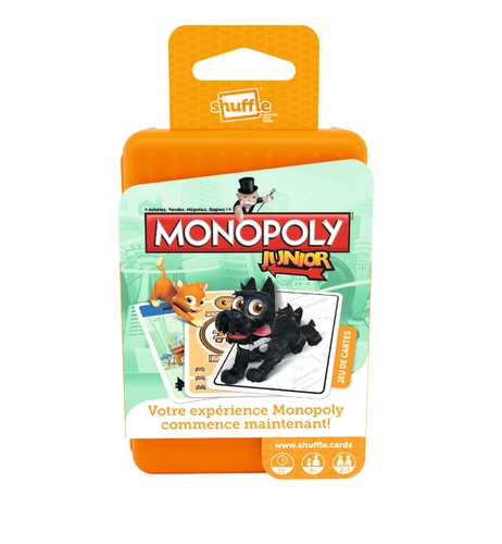CARTAMUNDI - Jeu Shuffle Monopoly Junior