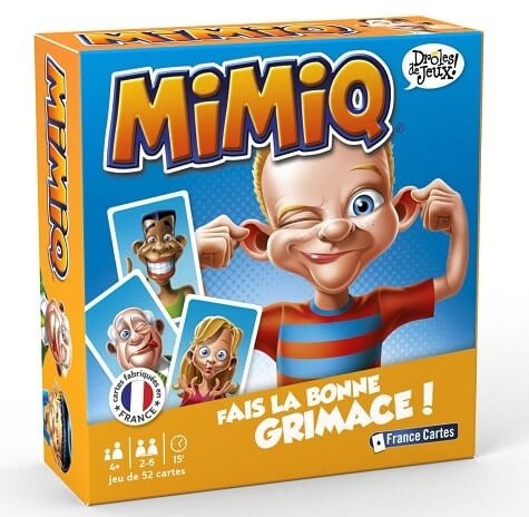 MIMIQ - FAIS LA BONNE GRIMACE - 54 CARTES