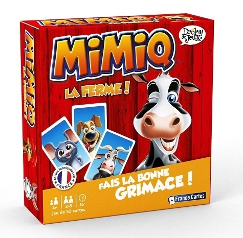 MIMIQ - FAIS LA BONNE GRIMACE - 54 CARTES