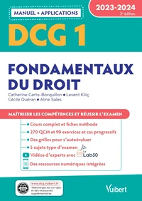 Fondamentaux du droit DCG 1