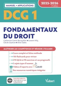 Fondamentaux du droit DCG 1