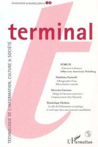 TERMINAL N° 7/9 PRINTEMPS-ETE 1999