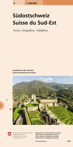 Carta nazionale della Svizzera Sudest 4