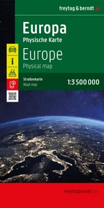 Europe Physical map